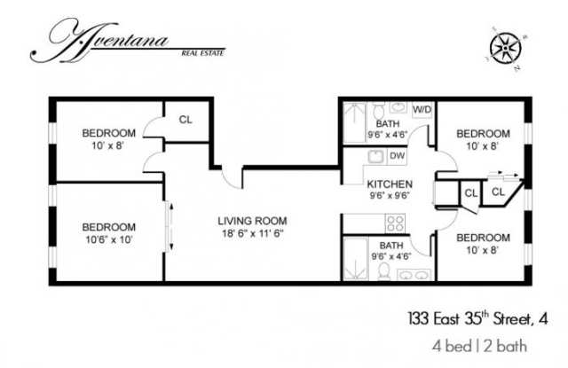133 E 35th ST - 133 East 35th Street, New York City, NY 10016