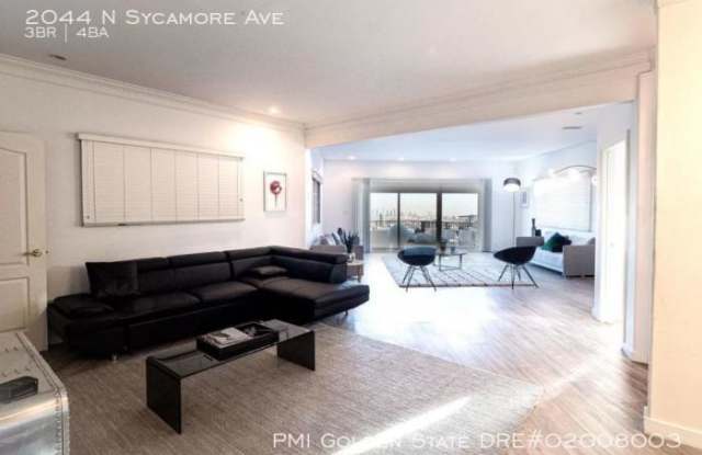 2044 N Sycamore Ave - 2044 North Sycamore Avenue, Los Angeles, CA 90068
