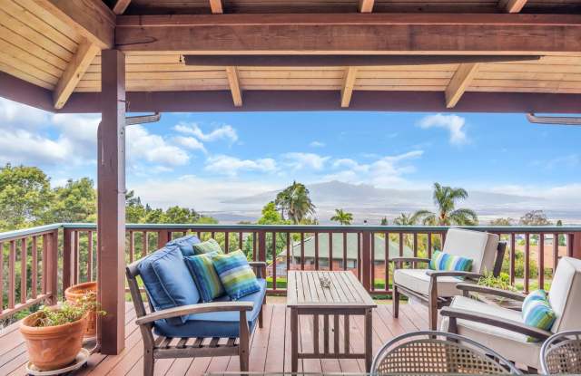 Kula Serenity – Flexible Long-Term Rental with Ocean  Mountain Vistas - 66 Puakea Place, Kula, HI 96790