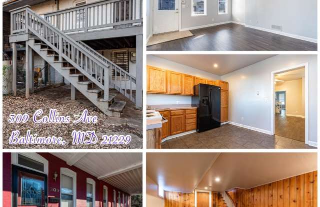 309 S COLLINS AVENUE - 309 Collins Avenue, Baltimore, MD 21229