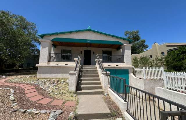 4 Br, 2 Ba with kitchen appliances and basement for added storage. photos photos