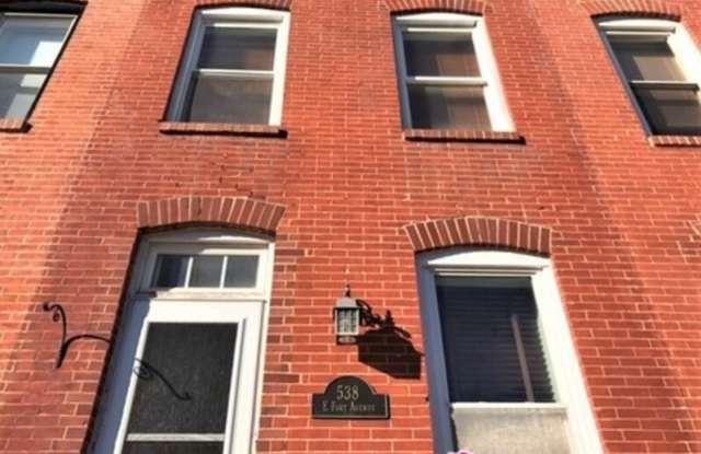 538 E Fort Ave - 538 East Fort Avenue, Baltimore, MD 21230