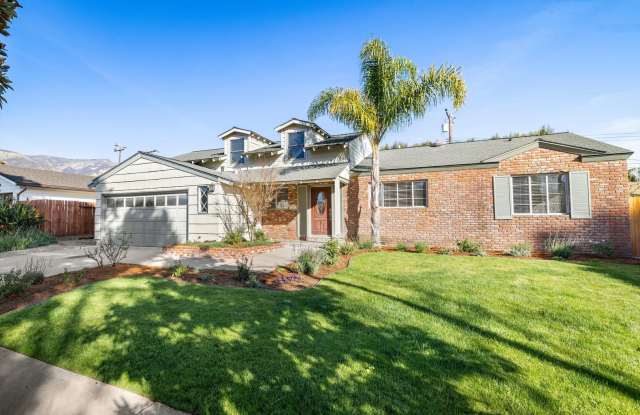 Spacious Santa Barbara 4BD/3BA Home with A/C & Garage — $7,995/Month Gallery 3