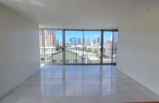 AVAILABLE NOW! Spacious and bright 2 bed, 2 bath, 1 parking unit on Ward Ave - 1425 Ward Avenue, Honolulu, HI 96822