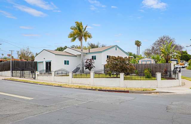 Large Corner Lot with a newly remodeled 2 bedroom 2 bathroom house! - 5405 Olvera Avenue, San Diego, CA 92114