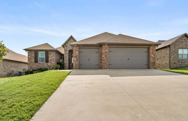 Come home to this stunning 4 bed/2 bath split floorplan home in Centerton! photos photos