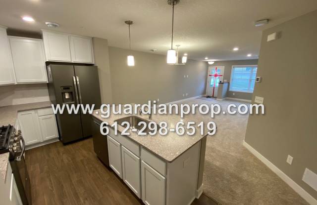 Luxury Townhouse Available Now, High End Finishings, Quartz Counters, Large Loft, Huge Master Suite - 8041 Abercrombie Lane, Woodbury, MN 55129