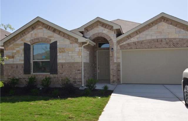 Gorgeous, energy efficient 3/2/2 one story home! - 201 Hendelson Lane, Hutto, TX 78634