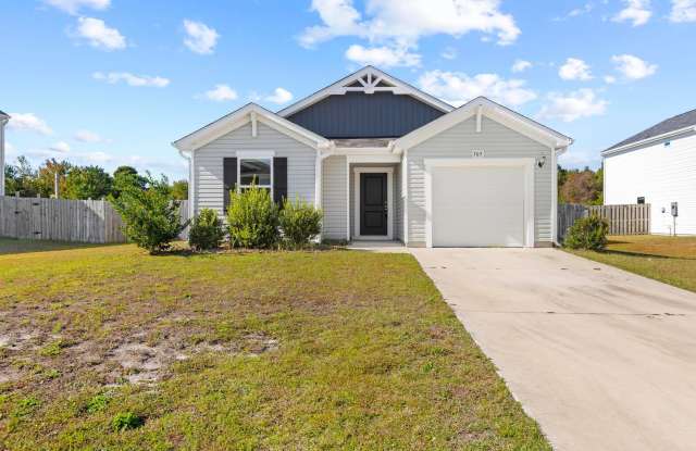 One Story Ranch with fenced in yard available in Holly Ridge! Gallery 1