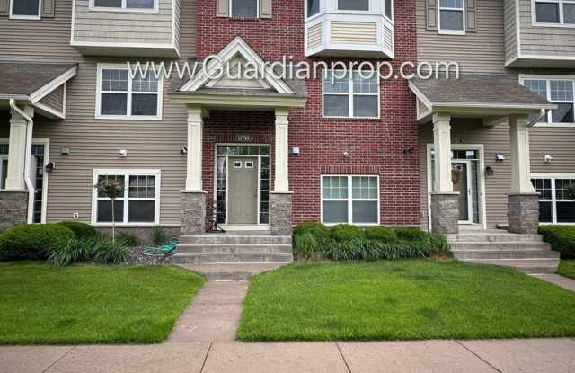 Pet Free Champlin Town Home, 3.5 Baths, 2 Car Garage, Dishwasher, Balcony, Available end of April photos photos