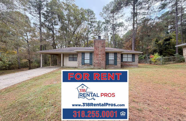 3 Bed 2 Bath Home in Ruston - 1708 Haskell Drive, Ruston, LA 71270