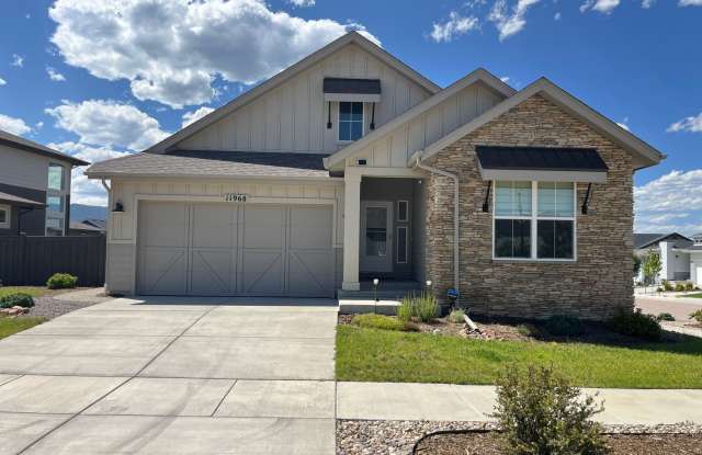 Gorgeous 3 Bedroom Home in The Farm - 11968 Red Bullet Lane, Colorado Springs, CO 80921