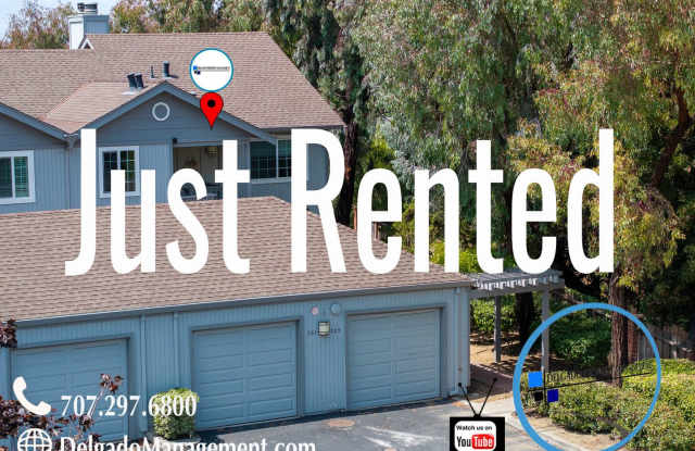Benicia! Large 2/2 with detached one car garage available now! - 329 Blanchard Lane, Benicia, CA 94510