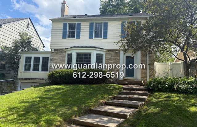 Highland Park House Available December 1st, Updated Kitchen  Baths, HW Floors, Lower Family Room, Sunroom, Fenced Yard - 1940 West Pinehurst Avenue, St. Paul, MN 55116