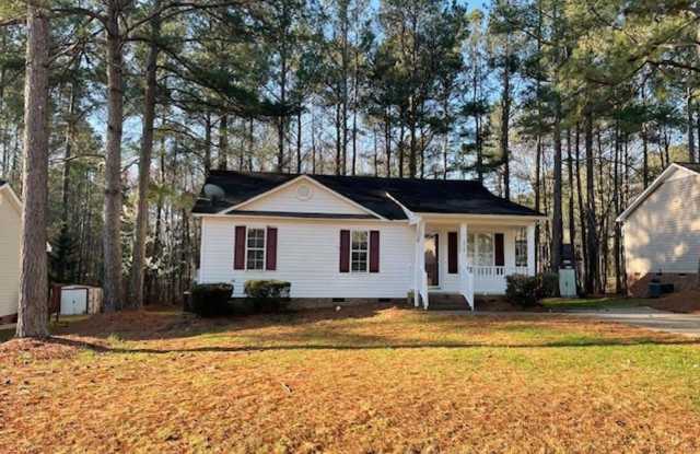 Ranch Style House in Knightdale! Hardwood Floors! Storage Space! - 1012 Amber Acres Lane, Wake County, NC 27545