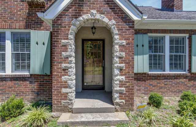 Charming Tudor Convenient to 12 South/ Belmont/ Green Hills, Fenced Yard, Pet Friendly, 3 Beds/3 Baths, Plus Office, Full Basement - 1000 Sutton Hill Road, Nashville, TN 37204