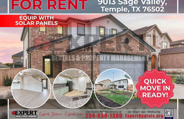 Spacious Solar-Equipped Home in Temple, TX photos photos