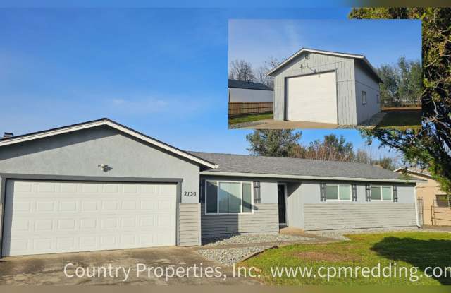 House with Huge Shop in the Heart of Redding Available Now! photos photos