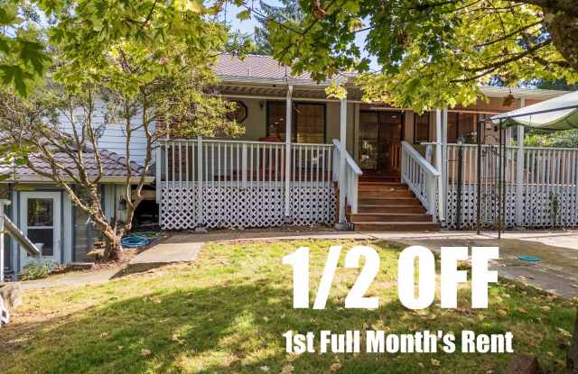 1/2 Off First Full Month! 4 Bedroom Single Family Home in Lakewood - 9024 Waverly Drive Southwest, Lakewood, WA 98499