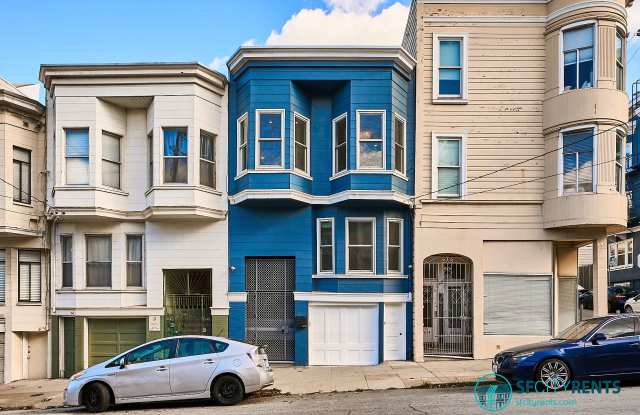 Russian Hill: Recently Remodeled Flat with In-Unit Washer  Dryer  A/C - 1636 Leavenworth Street, San Francisco, CA 94109