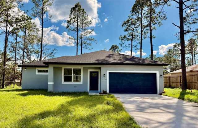 1852 W QUAKER LANE - 1852 West Quaker Lane, Citrus Springs, FL 34434