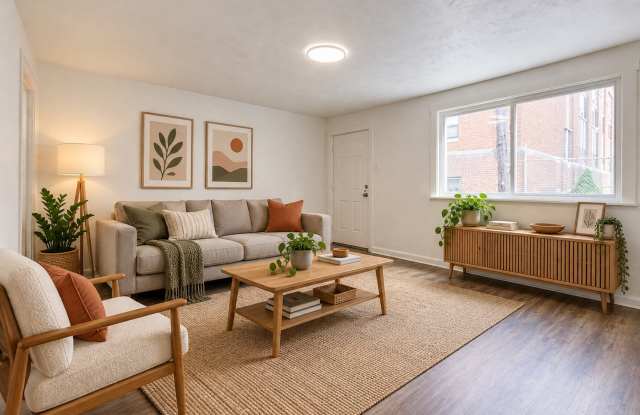 Check out this renovated 2 bed with central a/c in the heart of Allentown! Gallery 1