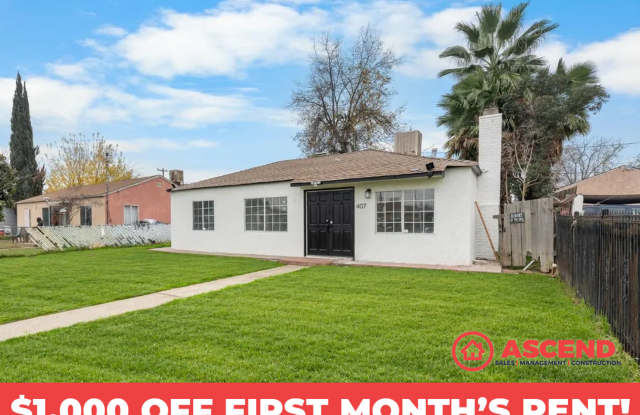 Spacious 3BR/1BA in Bakersfield (93304) – 1,130 SQFT, Pet-Friendly! $1000 Move-In Special this month only! photos photos