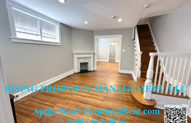 Newly Renovated large 3 bedroom 1 and a half badroom home on a quiet block in Parkside section of Camden. photos photos