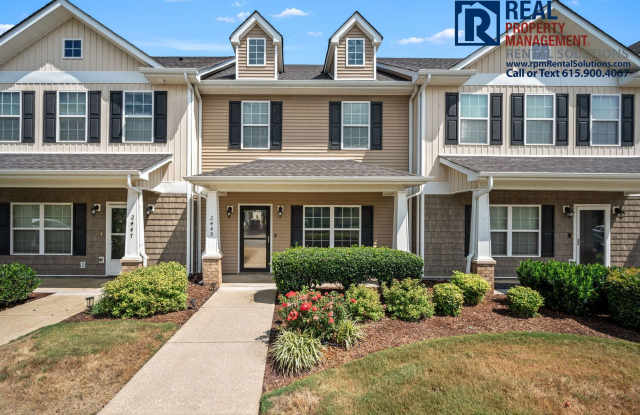 Beautiful 2BR/2.5 BA M'boro townhome close to I-24! Washer and Dryer Included! - 2449 New Holland Circle, Murfreesboro, TN 37128