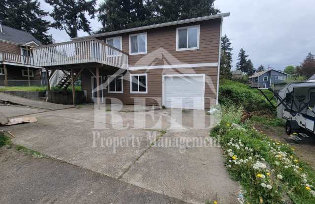Centrally Located Bremerton Home With Partial View of Sinclair Inlet from Deck photos photos