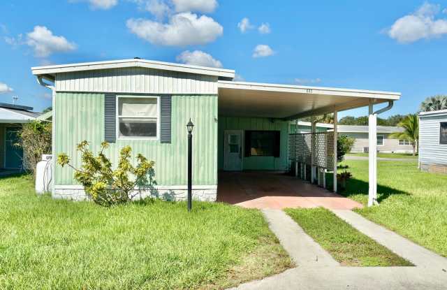 Unfurnished 2 Bedroom Manufactured Home in Barefoot Bay Available Now! photos photos