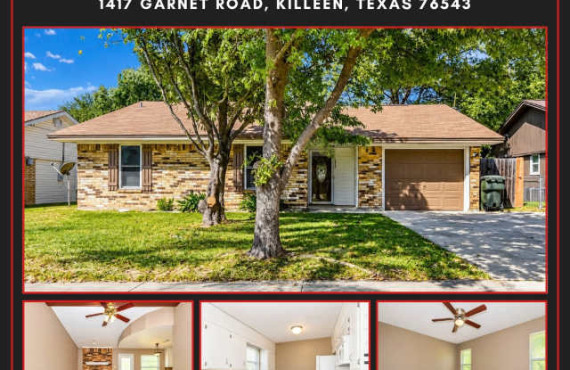 3-Bedroom Killeen Home with Fireplace & Garage Gallery 1