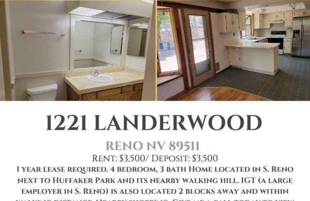 1221 Landerwood Drive - 1221 Landerwood Drive, Reno, NV 89511