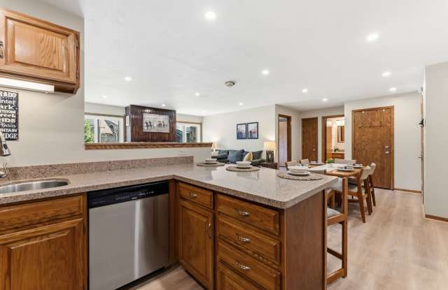 Winter Rental- Amazing Amenities, wood burning fireplace and walkout unit. Gallery 4