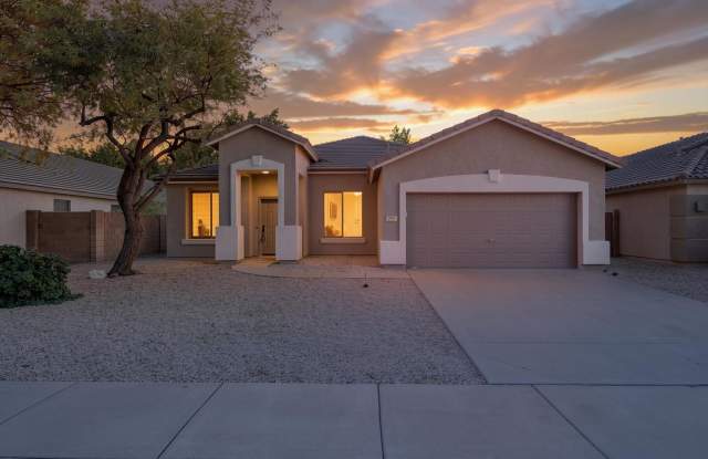Absolutely beautiful 4 bedroom, 2 bathroom with 2 car garage in Dove Valley Ranch available for move in NOW!!  Backyard is a peaceful Oasis with Faux grass for easy care!!!  Close to TSMC!!! photos photos