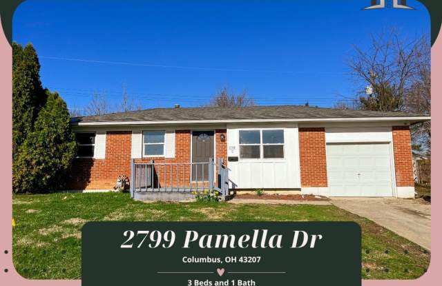 Charming South Columbus Home with Deck, Garage  Modern Upgrades - 2799 Pamella Drive, Columbus, OH 43207