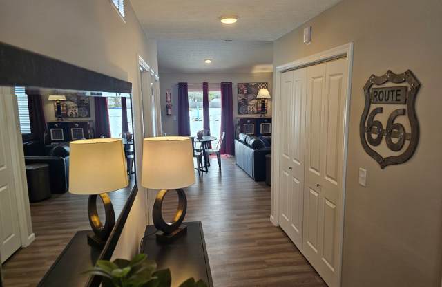 Vroooom . . . . the ROAD is calling. . . .Fully furnished themed rental includes all utilities and internet Gallery 3