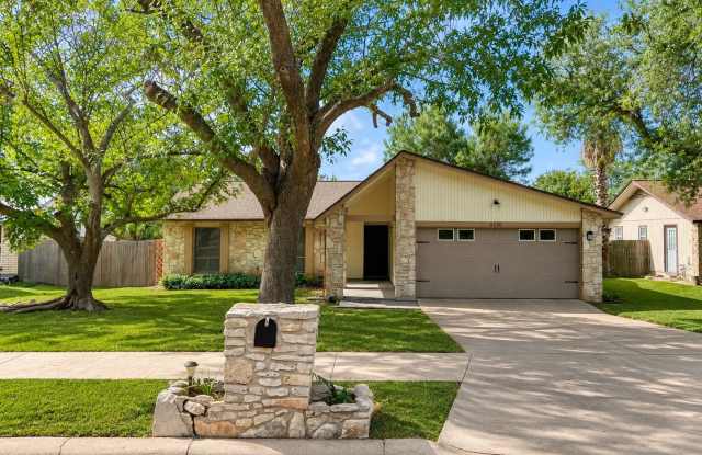 Charming 3/2 in NEISD with Stone Fireplace, Mature Trees & Spacious Backyard!  Conveniently located near shopping, restaurants, schools, Ft. Sam, Randolph AFB, parks, and major roadways. photos photos