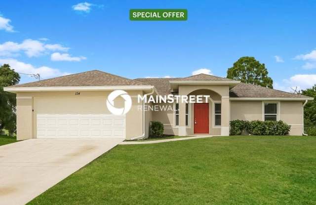 124 Gilbert Avenue South - 124 Gilbert Avenue South, Lehigh Acres, FL 33973