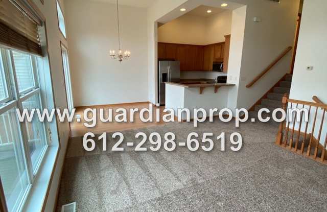 Townhouse Available October 1, High Ceilings, Open Floor Plan, Lower Family Room w/Fireplace, Balcony Gallery 3