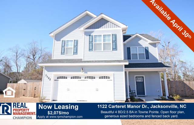 Spacious Home with Fenced Back Yard Convenient to Camp Lejeune photos photos