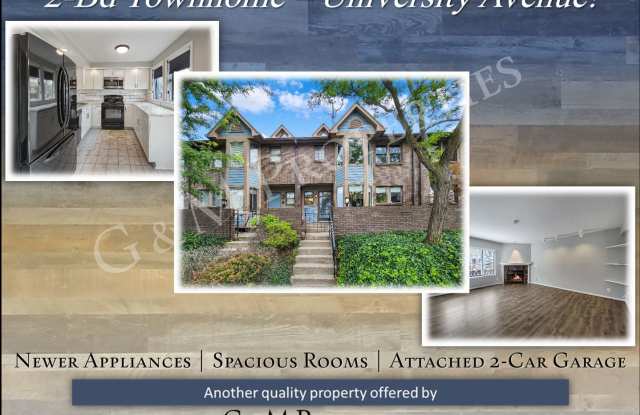 2-Bd Townhome - On University Avenue! photos photos