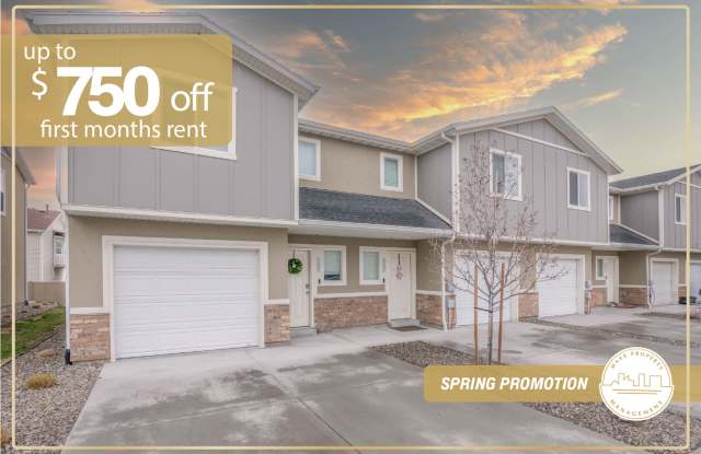 Up To $750 Off. Gorgeous 2-Story Townhomes in Colony Farms in Magna. Luxurious Amenities. Now Leasing! photos photos