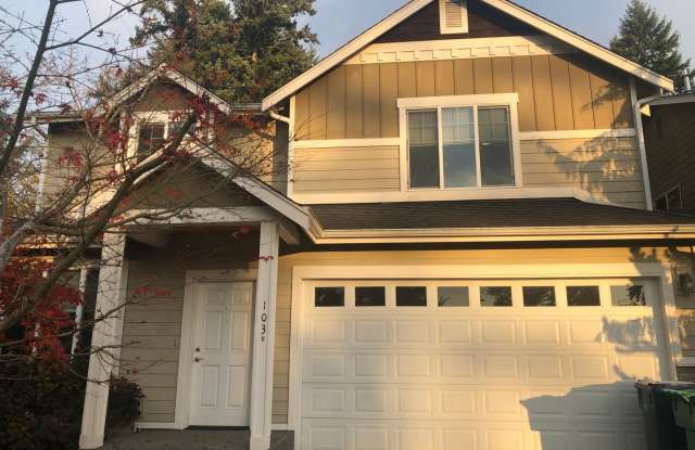 LOOK  LEASE $3125 - Three Bedroom 2.5 Bath Home with a Large Back Yard, Fully Fenced, Two Car Garage  Pet Friendly Home !! A Must See HOME - 103 182nd Place Southwest, Martha Lake, WA 98012
