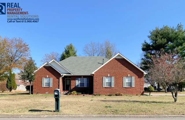 Adorable brick home in a great neighborhood! Huge bonus room and 2 car garage! - 402 Haynes Haven Lane, Murfreesboro, TN 37129