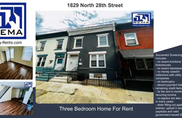 Renovated 3BR/1.5BA North Philly Home with Open Layout & Rear Yard photos photos Renovated 3BR/1.5BA North Philly Home with Open Layout & Rear Yard photos photos