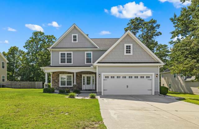 Spacious 4-Bedroom Home in the Escoba Bay Community! - 1009 Meridian Drive, Onslow County, NC 28460