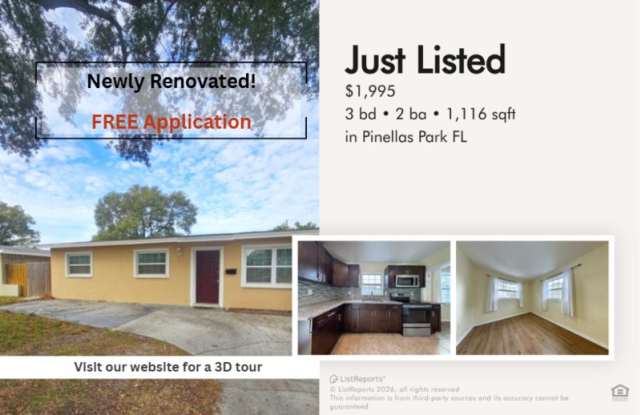 4041 67th Avenue North - 4041 67th Avenue North, Pinellas Park, FL 33781