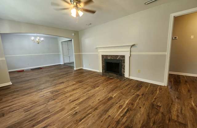 Spacious 4BR/2BA Brick Home with Fireplace, Large Island! NEW LVP Floors throughout! Gallery 4