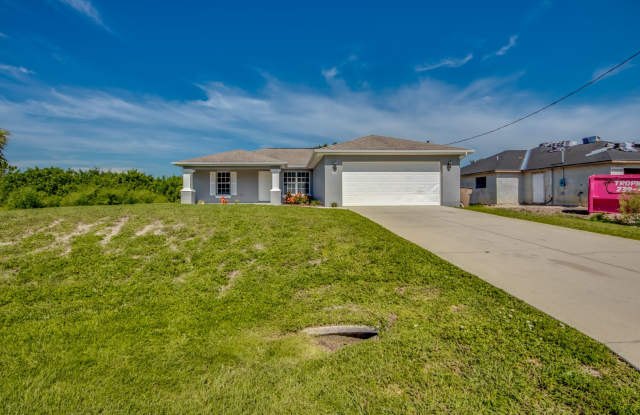 Updated Single Family Home - 6011 Joplin Avenue, Lehigh Acres, FL 33905